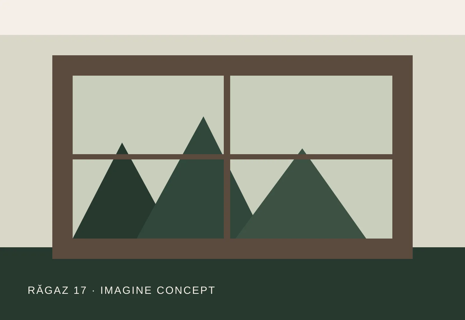 Privirea merge înaintea obiectelor, imagine concept